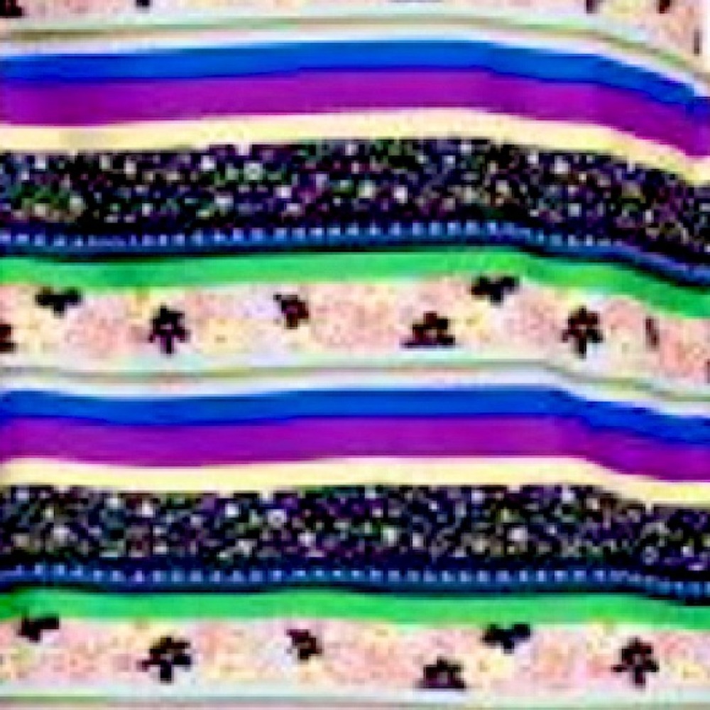 🟢2 FOR $15❣️SALE! Colorful Tankini Top *NEW *Top Only *Medium *Asymmetrical Hem - Picture 3 of 16
